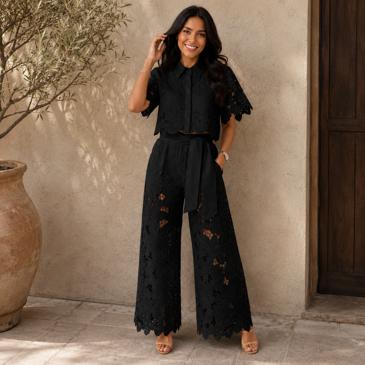 Carmen | Conjunto de dos piezas refrescante