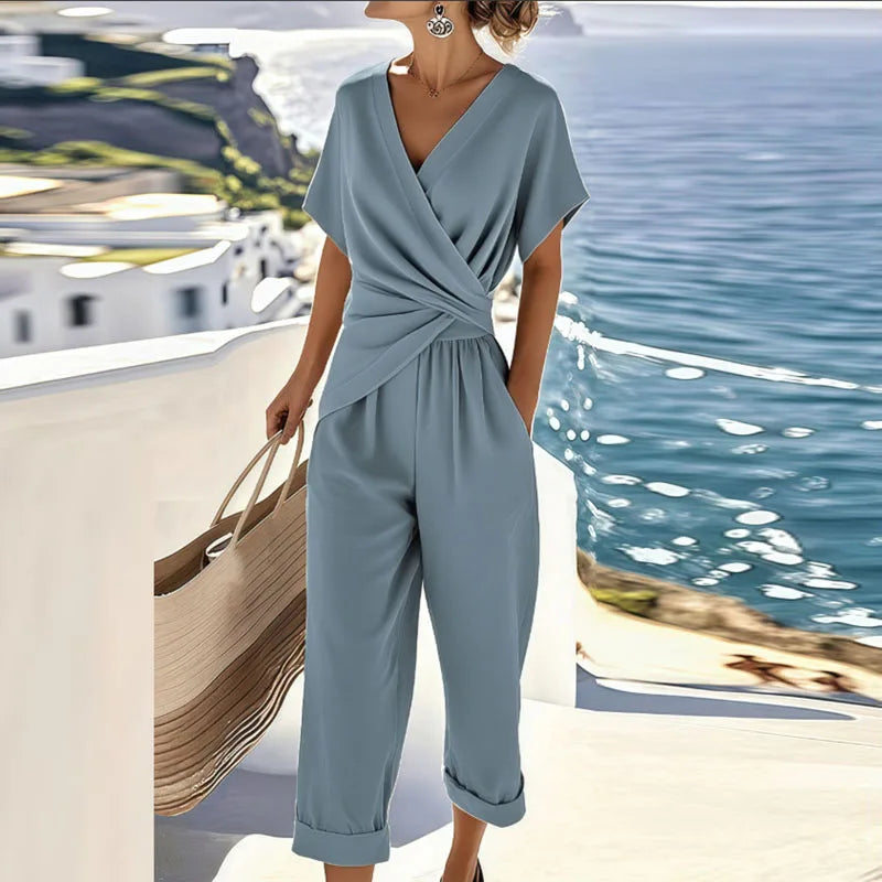 Atenea | Conjunto de Verano Elegante de Dos Piezas